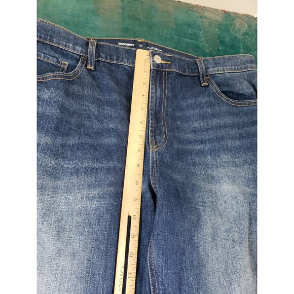 Old Navy Jeans Size 16 Tall Womens Blue Pants Stretch Mid Rise Boyfriend NWT - Picture 10 of 15